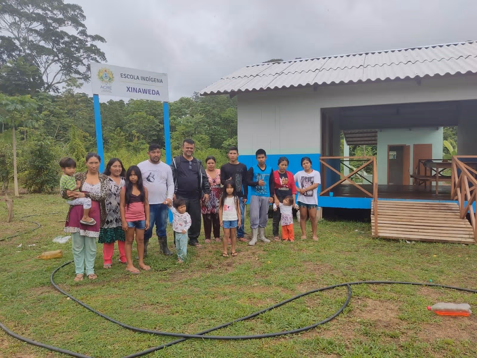 Duas escolas indígenas Jaminawa, em Sena Madureira