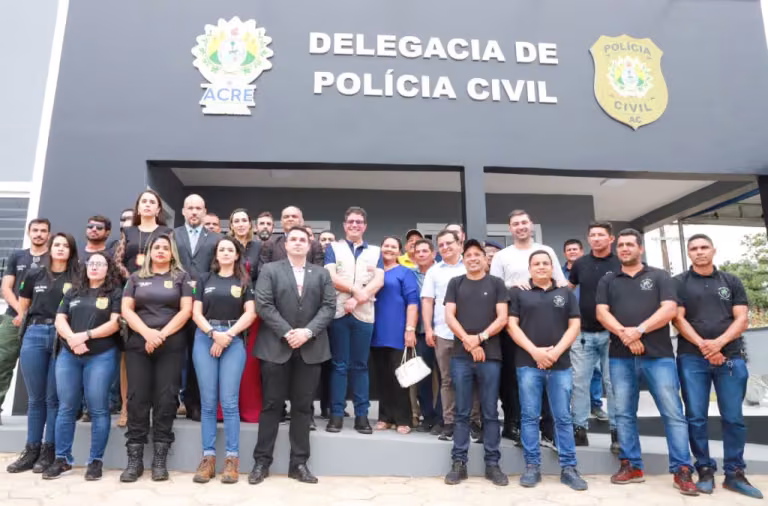 Delegacia de Polícia Civil reformada em Manoel Urbano