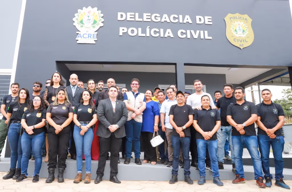 Delegacia de Polícia Civil reformada em Manoel Urbano