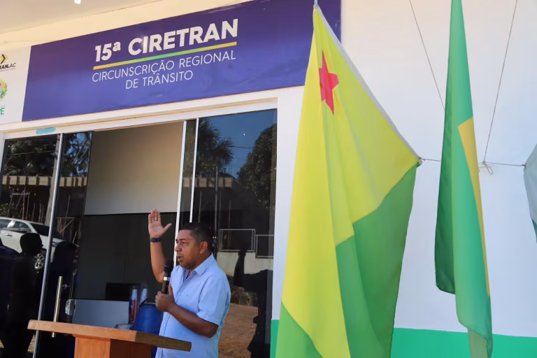 Unidade do Detran em Porto Walter