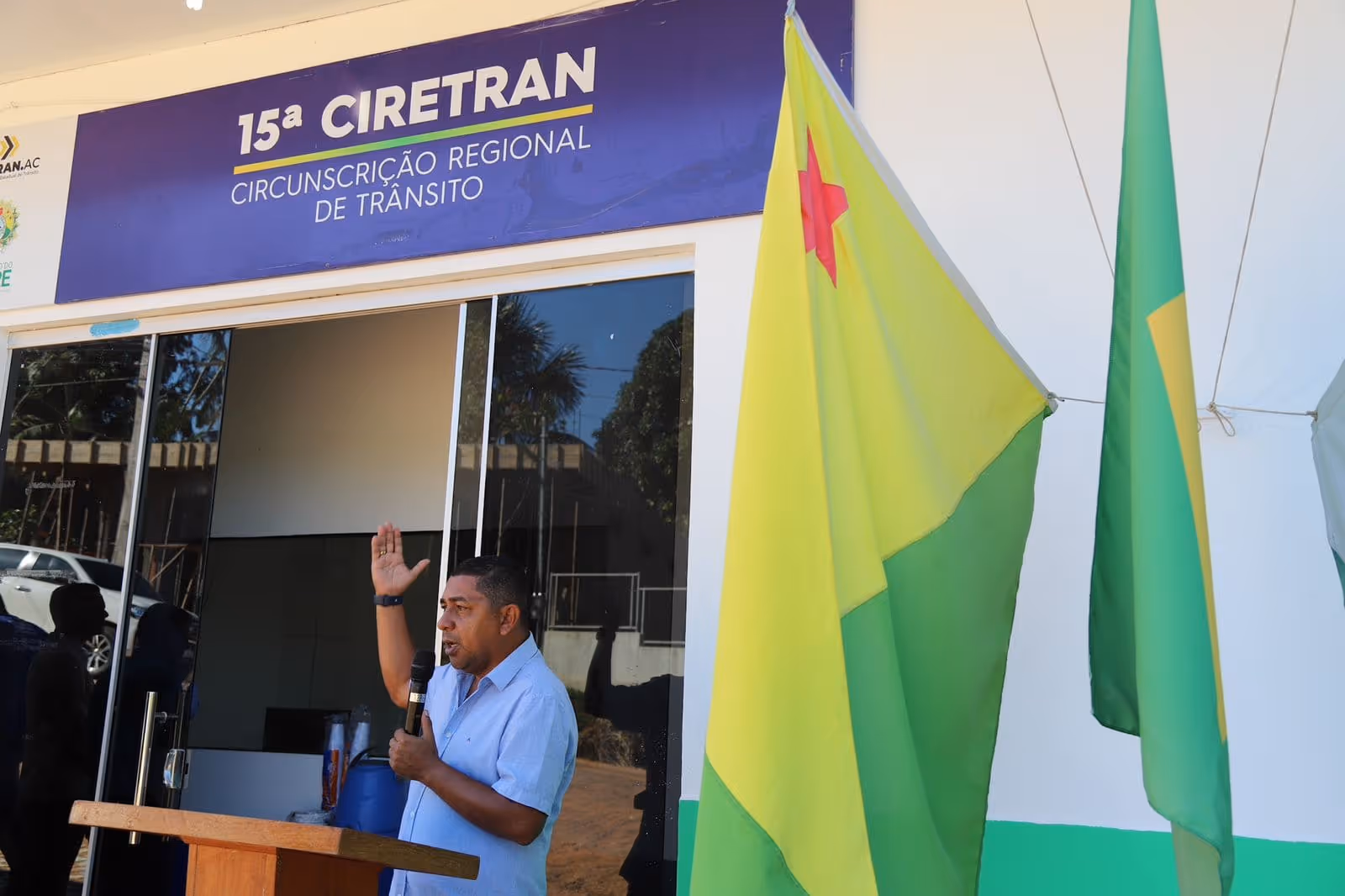 Unidade do Detran em Porto Walter